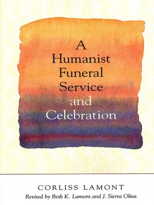 cover image of Humanist Funeral Service and Celebration